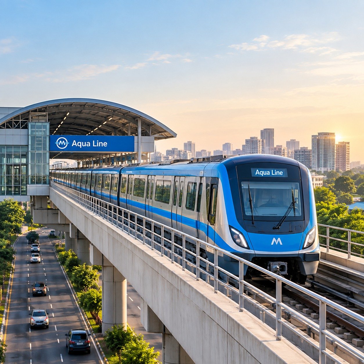 Aqua Line Metro